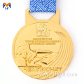 Custom 1st 2nd 3rd gold silver bronze medals